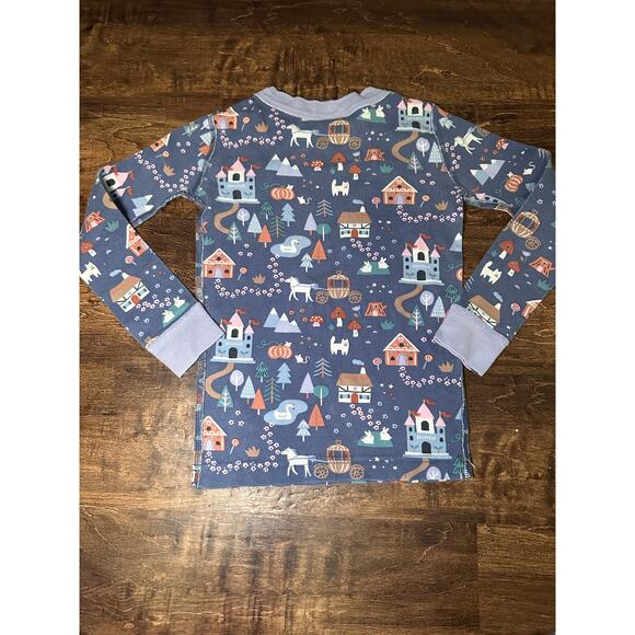 Hanna Andersson Magic Village Long John Set size 110 - Picture 4 of 6
